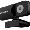 Cameră web Oversteel 1080p Full HD, microfon incorporat, USB, color negru, dimensiuni 10x35x25mm