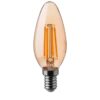 Bec led cu filament 4W alb cald - imagine 5