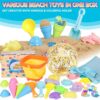 Kit jucării de plajă, 39buc - imagine 3