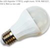 Bec Led A 60, 10 W, filet mare, lumină caldă