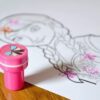 Ștampilă autocolorabilă pentru copii, 26 piese - imagine 5