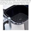 Set de 2 covorașe de copt din silicon - 19 x 19 cm - imagine 3