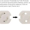 Protecție pentru priză, siguranță pentru copii, 12 buc/set - imagine 7