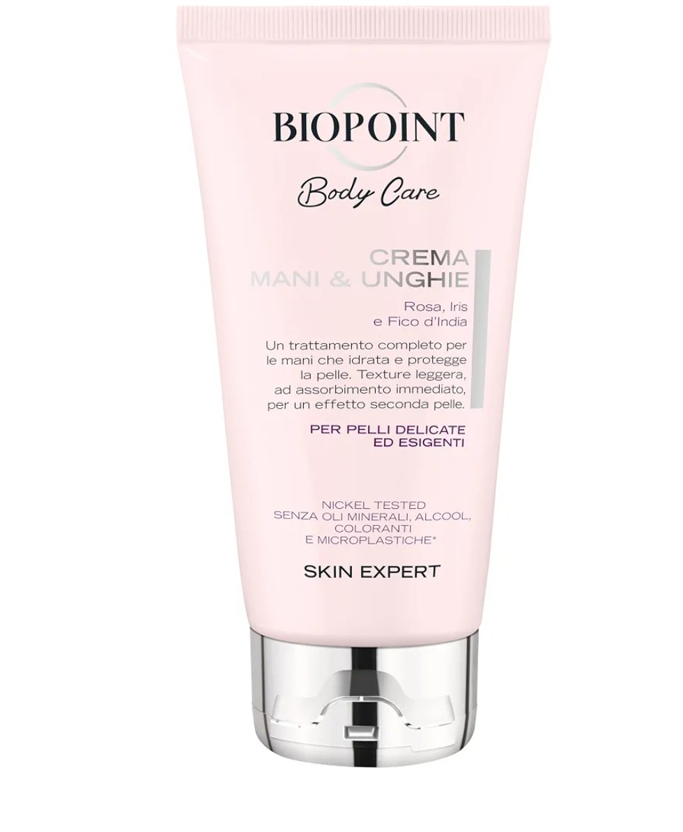 Pachet 3 x Cremă pentru Mâini și Unghii Biopoint Skin Expert Body Care, cu Trandafir, Iris și Smochin de India, 3 x 75 ml