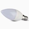 Lampă Led V-TAC, E14, 7 W, 600 lm, Alb cald, 3000 K, lumânare - imagine 5